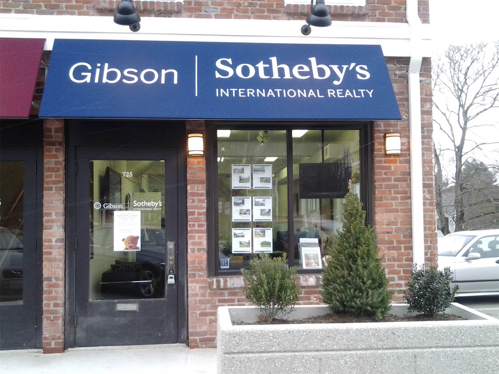 Gibson Sotheby's International Realty - Front Exterior Photograph of Westwood, MA Location