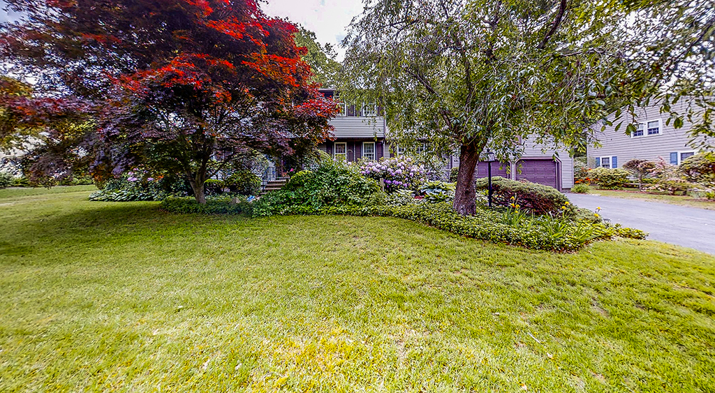 Front exterior photograph of 158 Forbes Road in Westwood MA