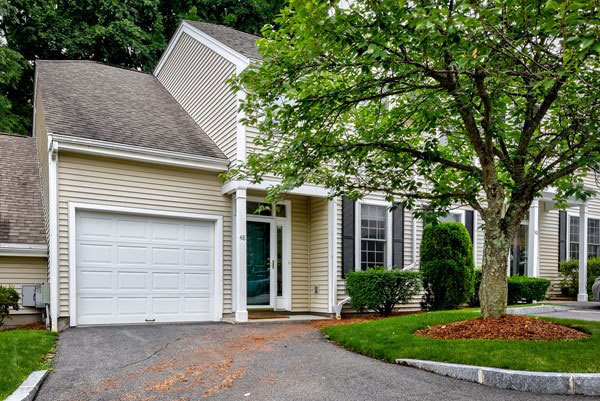 Front Exterior of 48 Evergreen Circle, Canton MA
