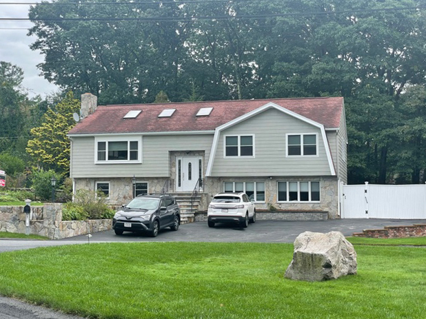 Front Exterior of 26 Judith Circle, Dedham MA